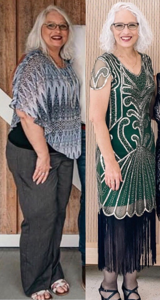 Patty's weight loss testimonal image